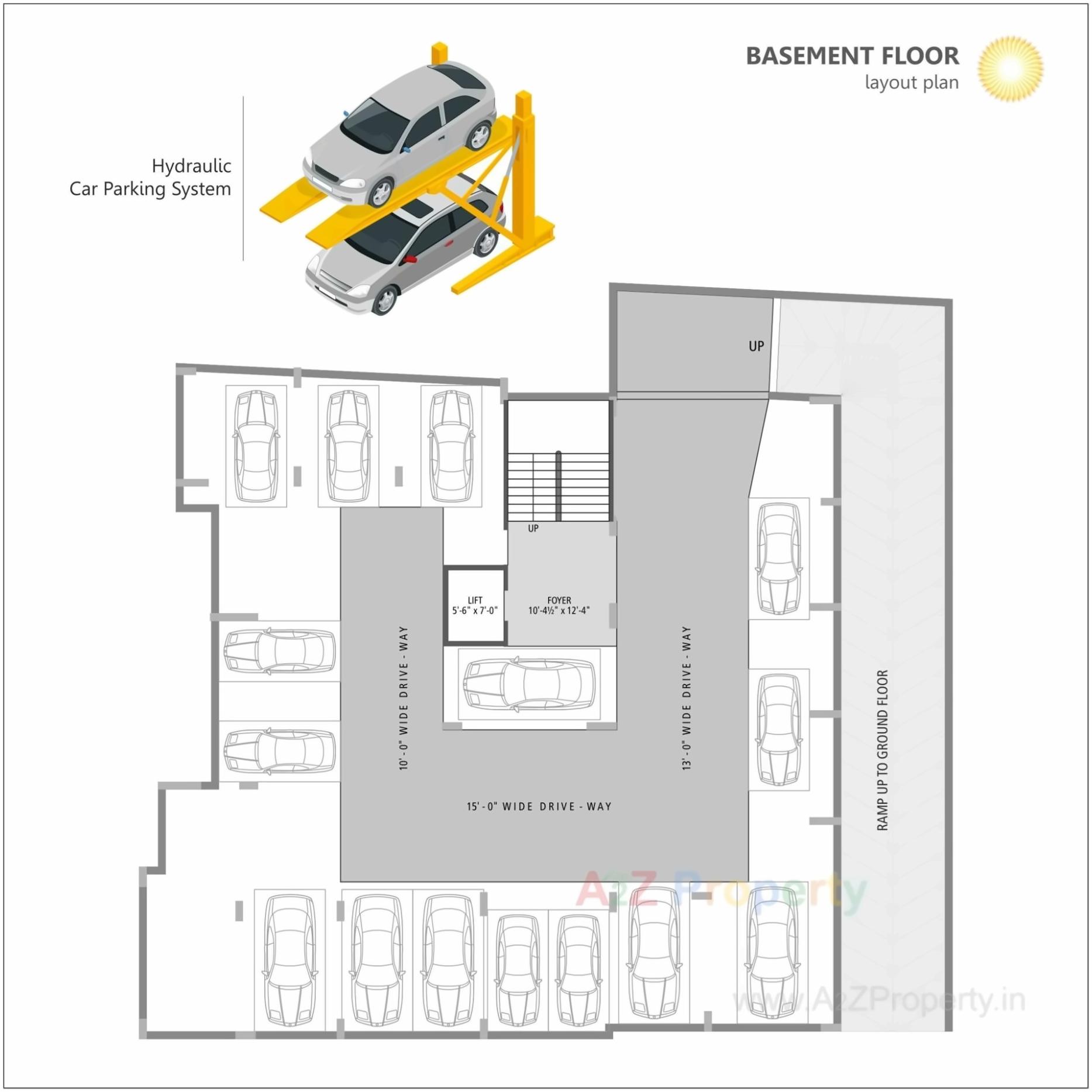 Layout of real estate project Shashwat Elegance located at Sabarmati, Ahmedabad, Gujarat