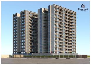 Elevation of real estate project Shashwat Empire located at Kathwada, Ahmedabad, Gujarat