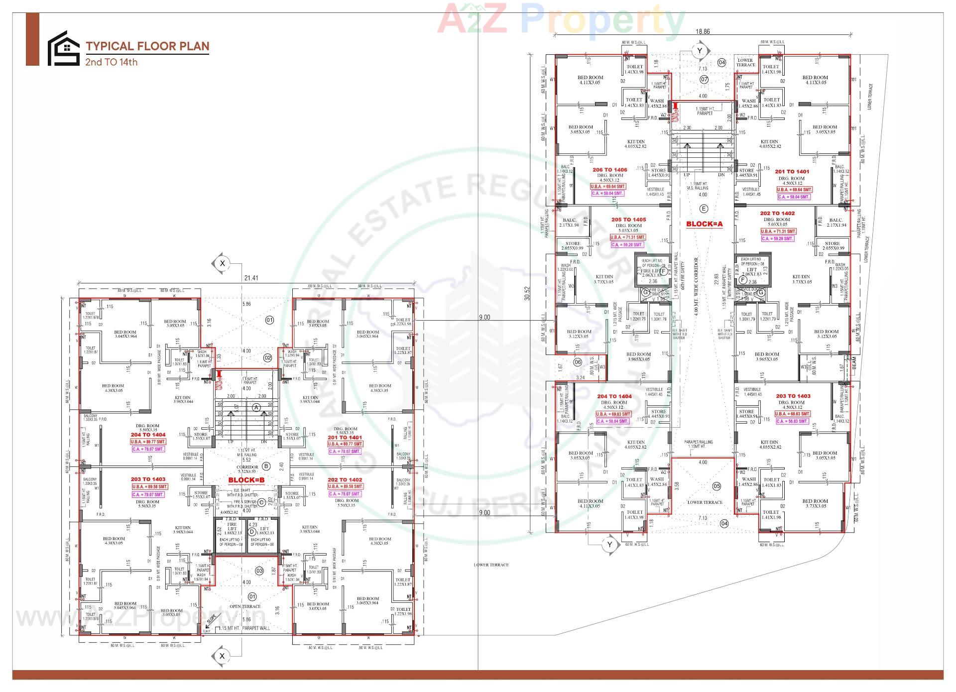 Layout of real estate project Shashwat Empire located at Kathwada, Ahmedabad, Gujarat