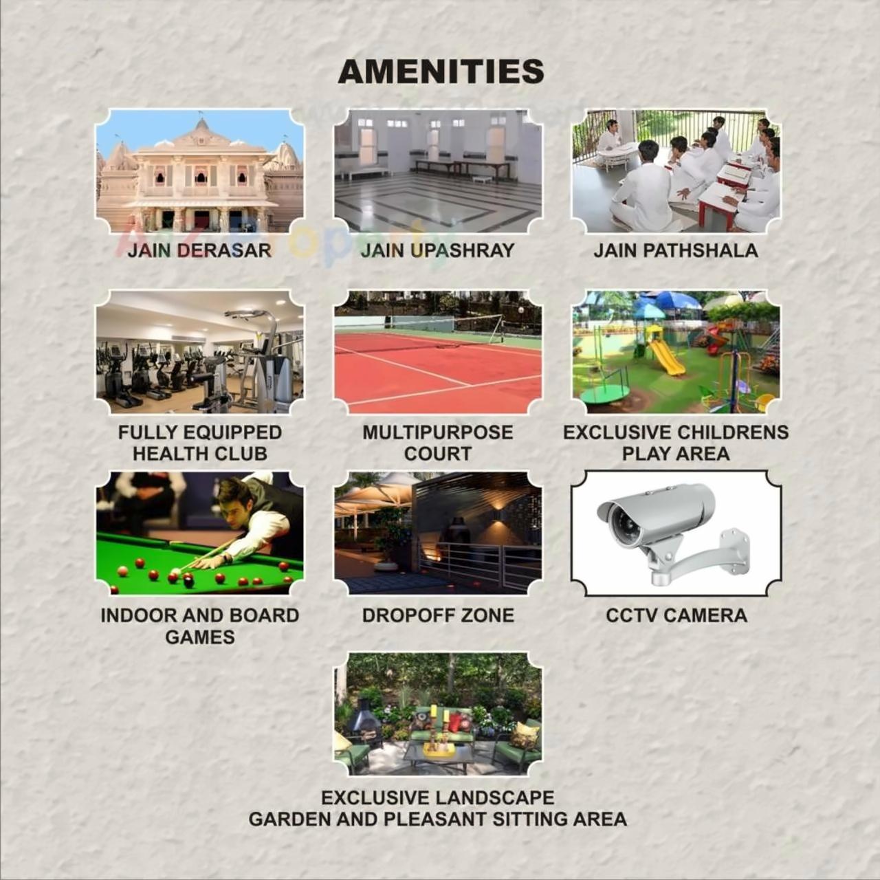 Amenities of Shashwat Heights
