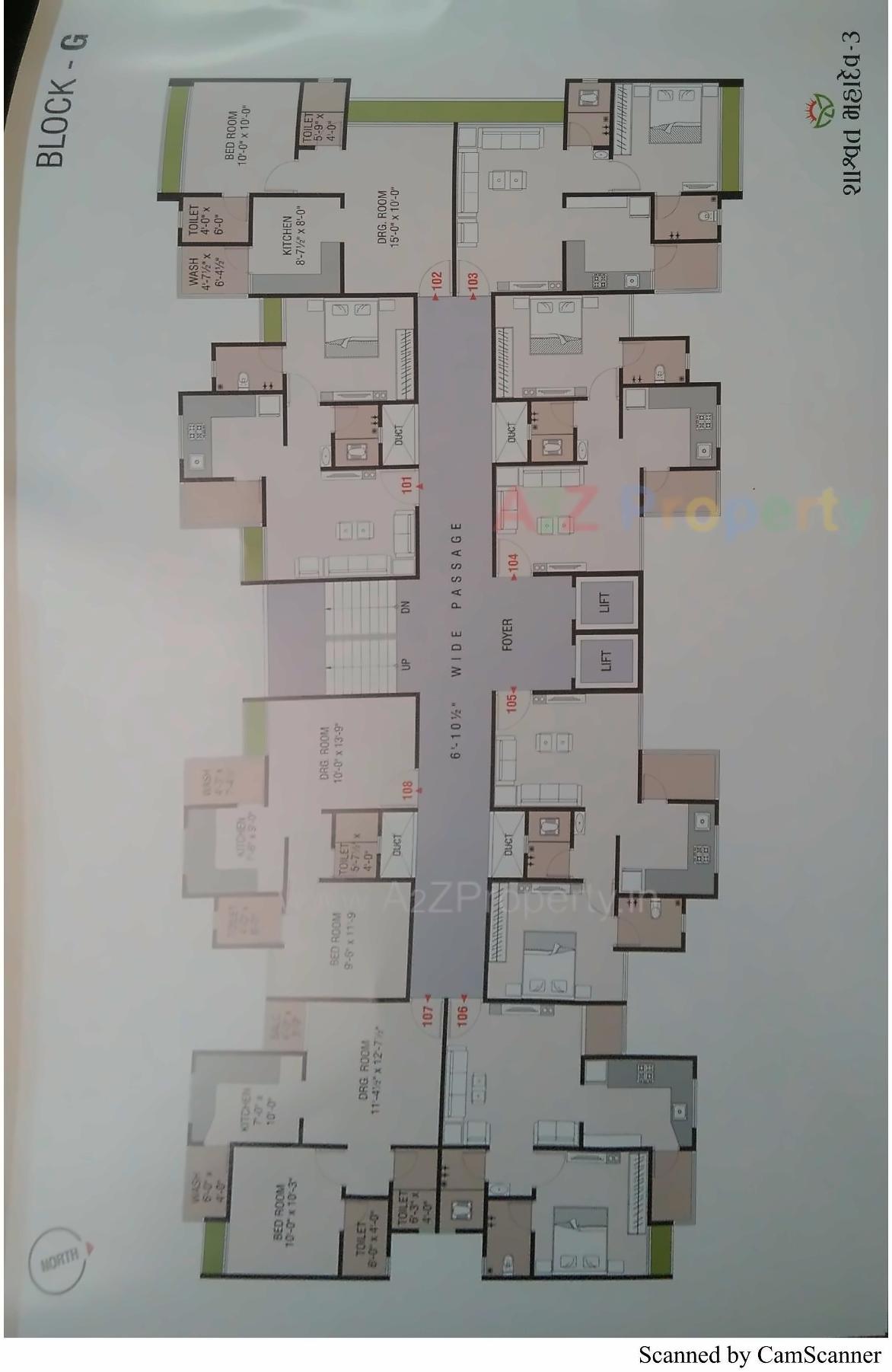 Layout of real estate project Shashwat Mahadev located at Vastral, Ahmedabad, Gujarat