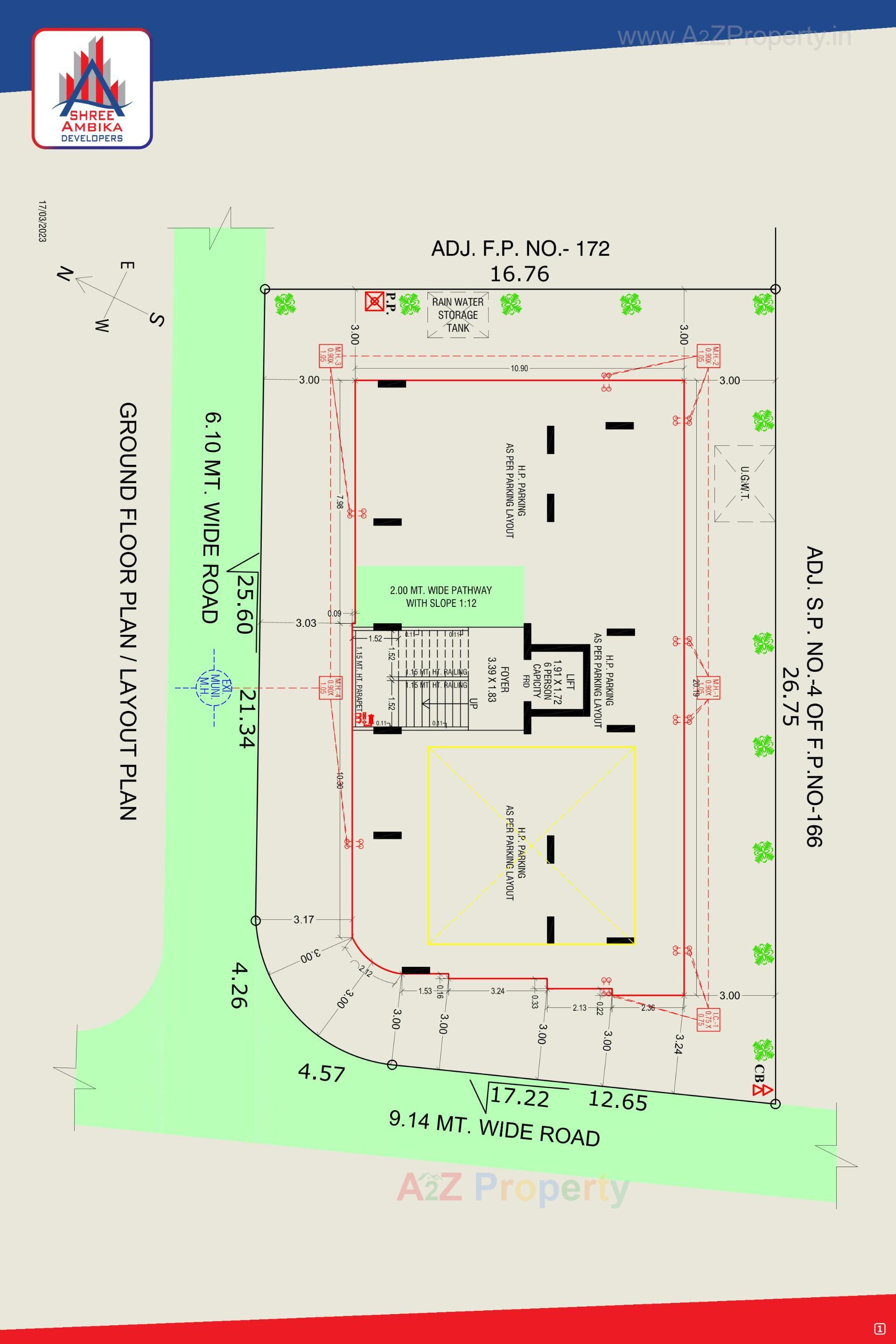  of real estate project Shatrunjay Hills located at Paldi, Ahmedabad, Gujarat