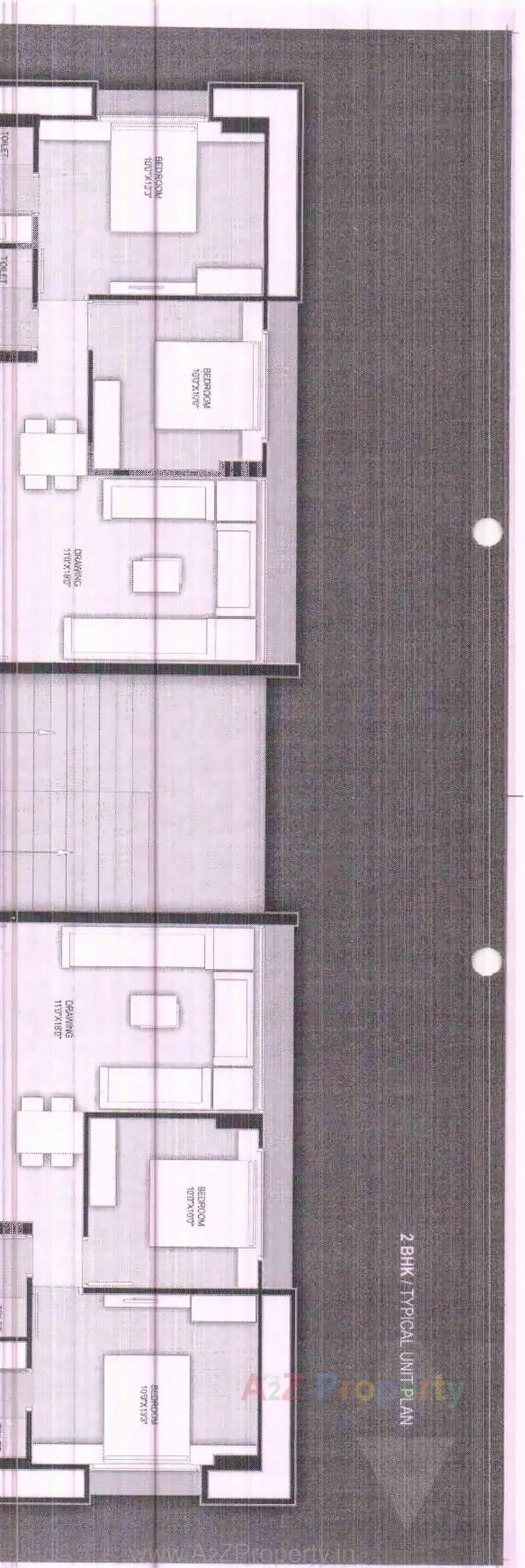 Layout of real estate project Shayona Arise located at Hanspura, Ahmedabad, Gujarat