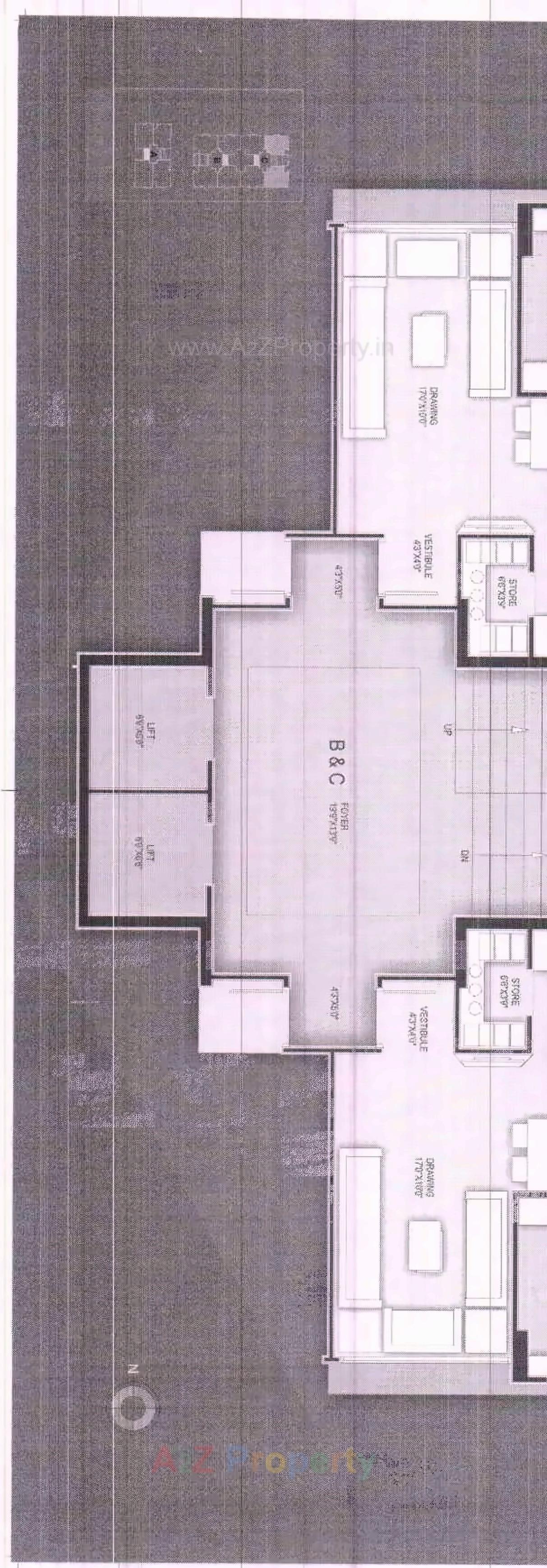Layout of real estate project Shayona Arise located at Hanspura, Ahmedabad, Gujarat