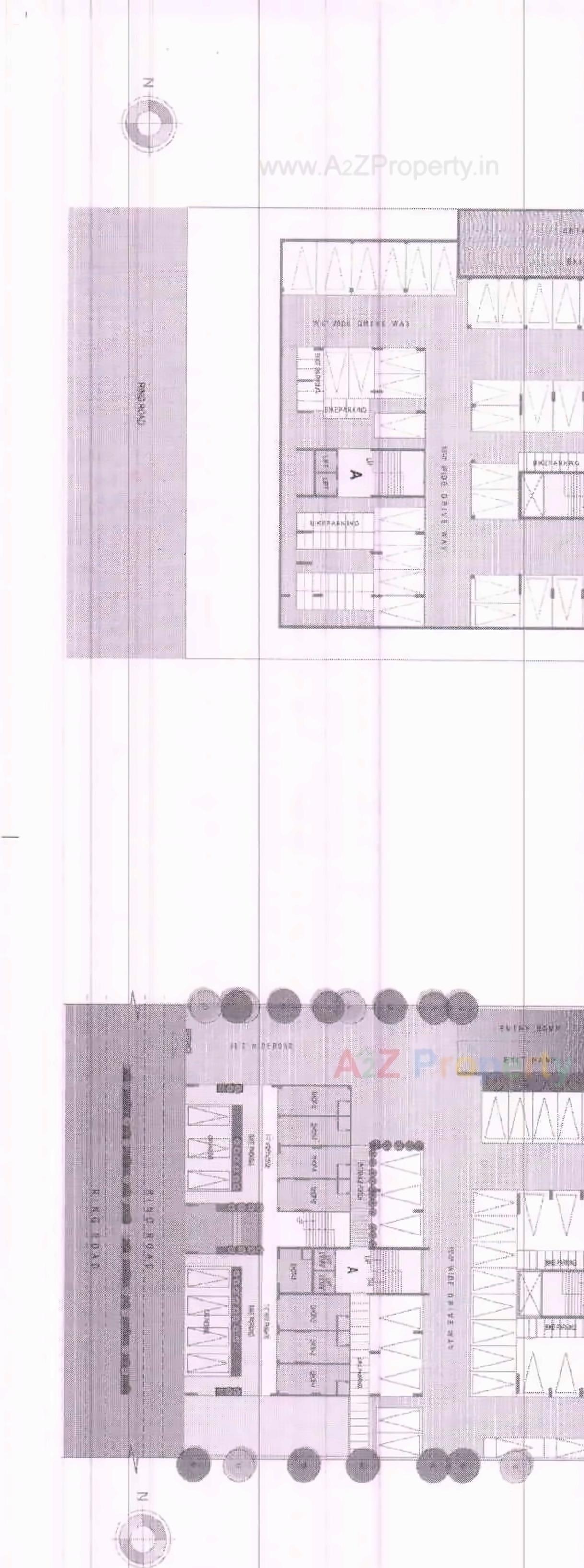 Layout of real estate project Shayona Arise located at Hanspura, Ahmedabad, Gujarat