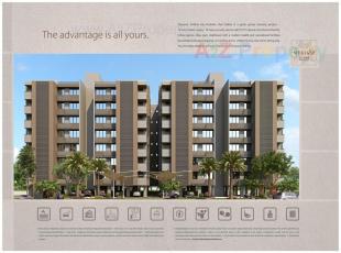 Elevation of real estate project Shayona Shikhar located at Gota, Ahmedabad, Gujarat