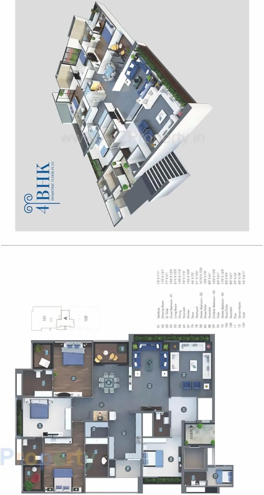 Layout of real estate project Sheetal Aqua located at City, Ahmedabad, Gujarat