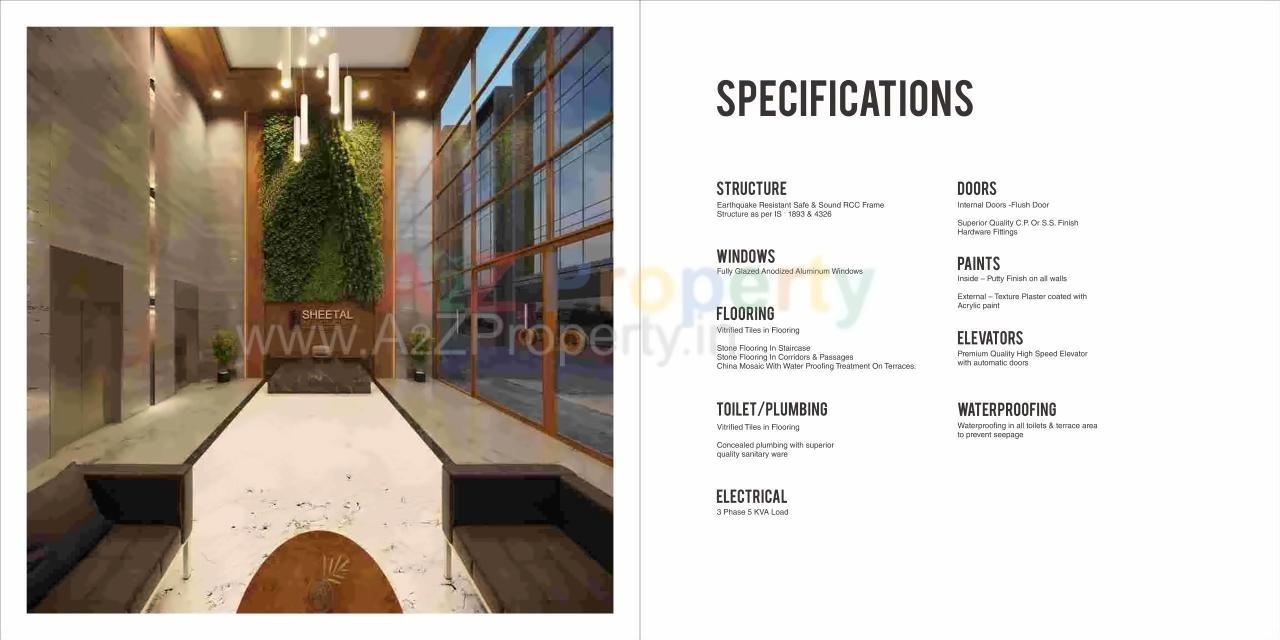  of real estate project Sheetal Westpark Imperia located at Vastrapur, Ahmedabad, Gujarat