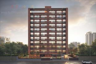 Elevation of real estate project Sheladia Manor located at Ambli, Ahmedabad, Gujarat