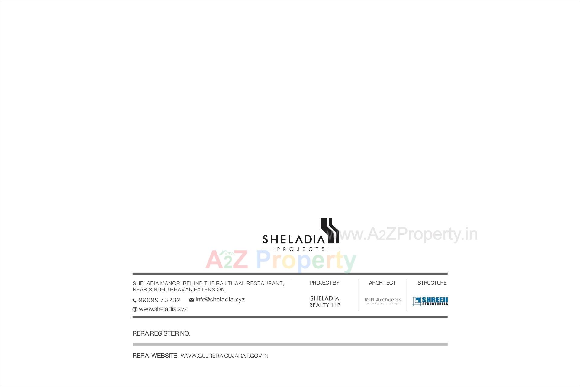  of real estate project Sheladia Manor located at Ambli, Ahmedabad, Gujarat
