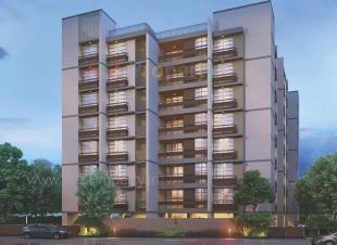 Elevation of real estate project Sheth Serenita located at Chadavad, Ahmedabad, Gujarat