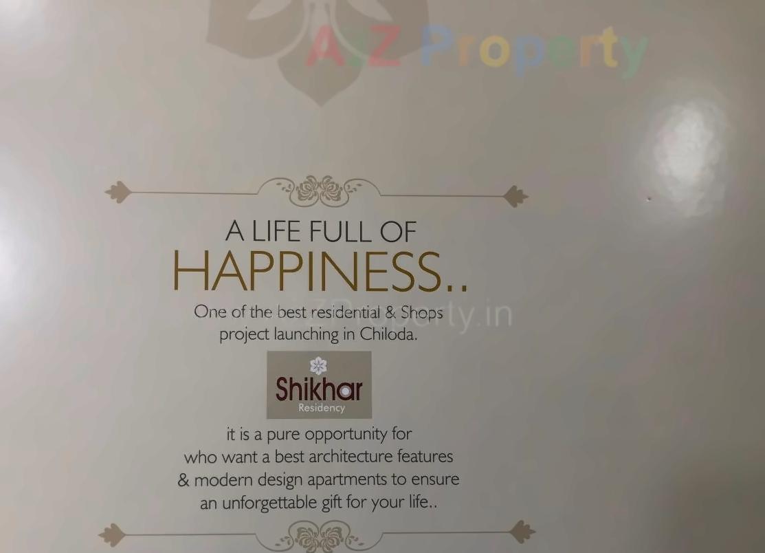  of real estate project Shikhar Residency located at Nana-chiloda, Ahmedabad, Gujarat