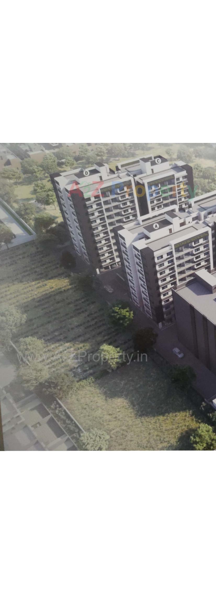 3D Elevation of real estate project Shikhar Shine located at Chiloda, Ahmedabad, Gujarat