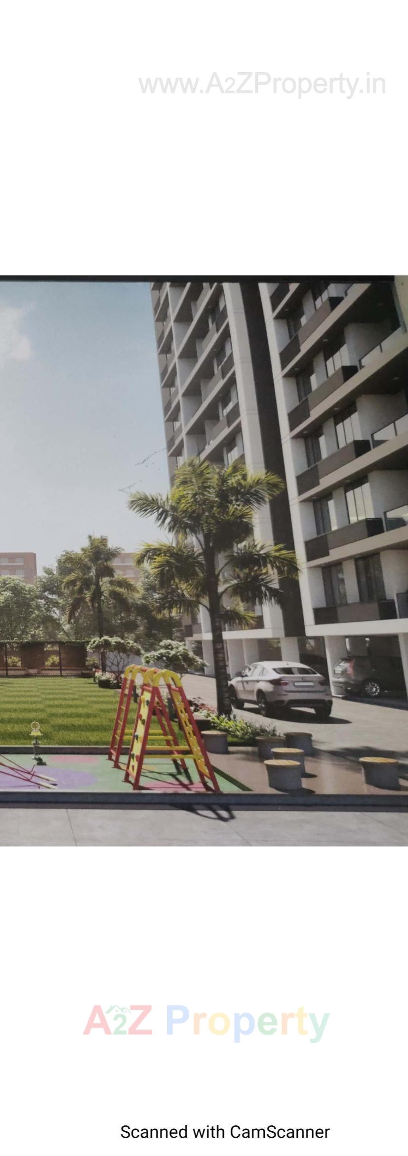 3D Elevation of real estate project Shikhar Shine located at Chiloda, Ahmedabad, Gujarat
