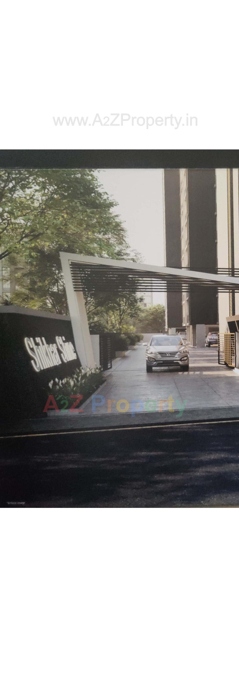 3D Elevation of real estate project Shikhar Shine located at Chiloda, Ahmedabad, Gujarat