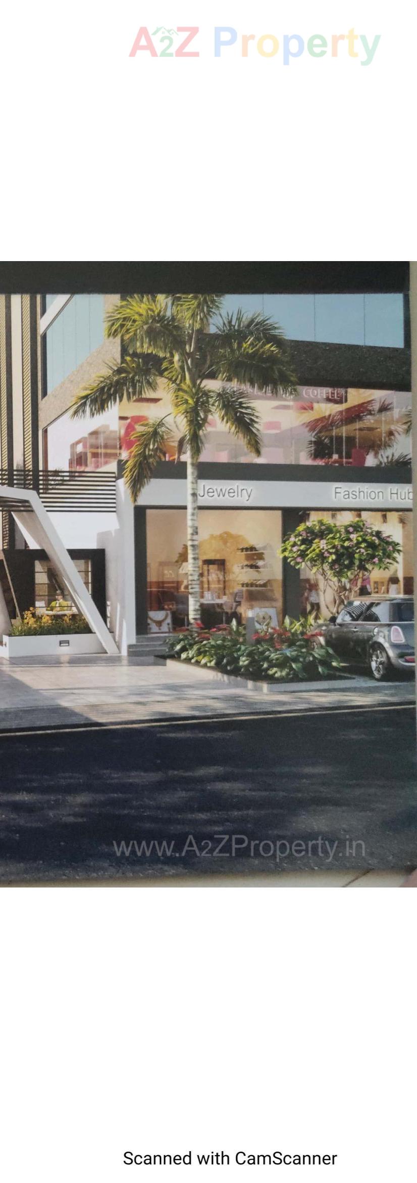 3D Elevation of real estate project Shikhar Shine located at Chiloda, Ahmedabad, Gujarat