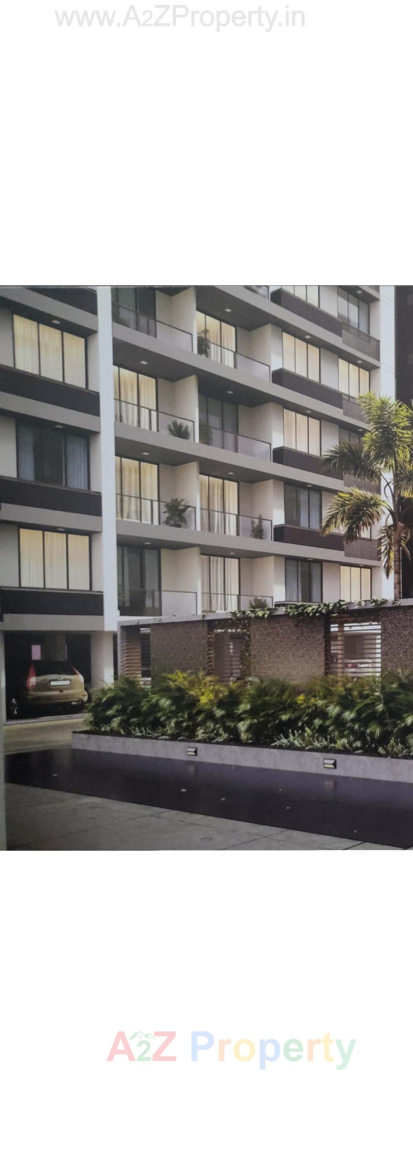 3D Elevation of real estate project Shikhar Shine located at Chiloda, Ahmedabad, Gujarat