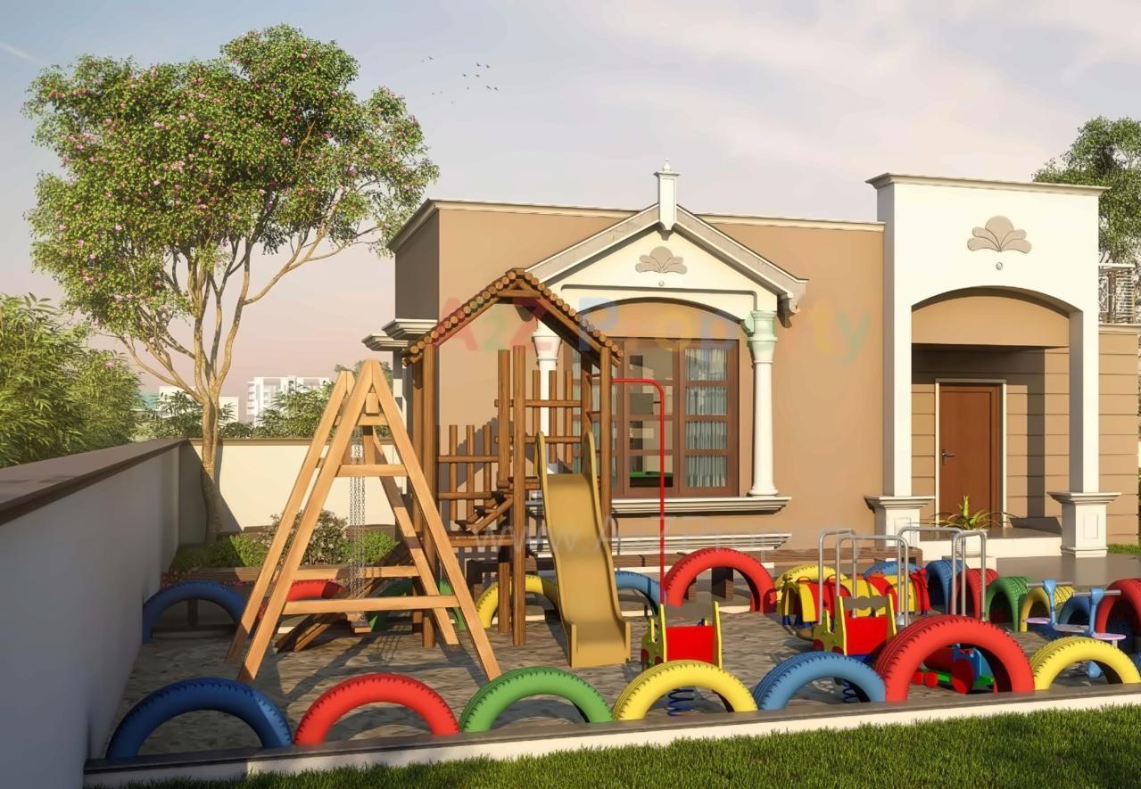 3D Elevation of real estate project Shikshapatri Villa located at Kanbha, Ahmedabad, Gujarat