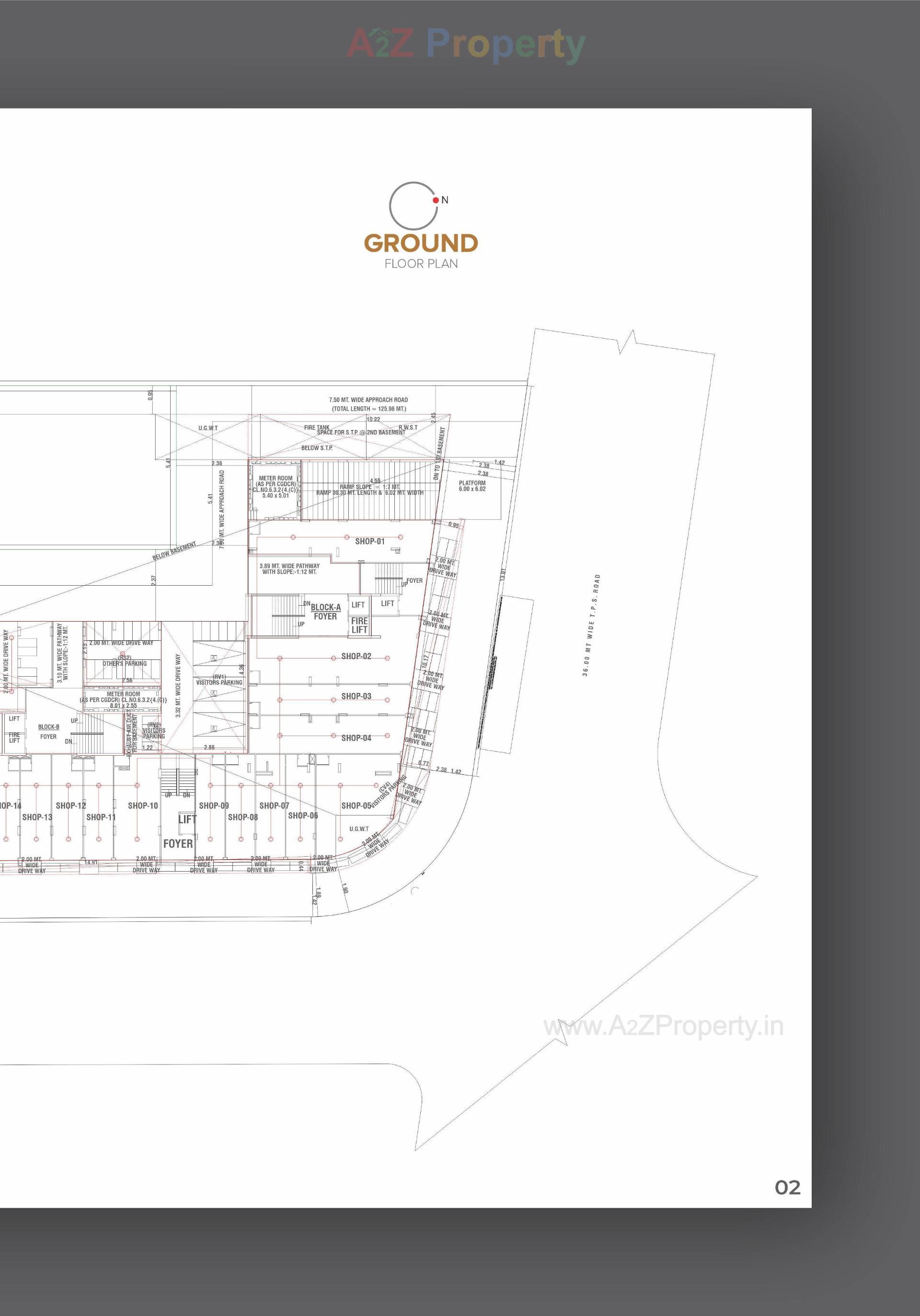 Layout of real estate project Shilaj Sky located at Shilaj, Ahmedabad, Gujarat