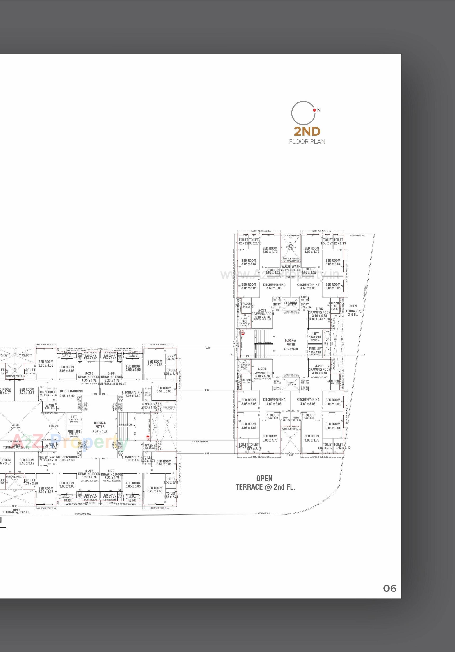 Layout of real estate project Shilaj Sky located at Shilaj, Ahmedabad, Gujarat