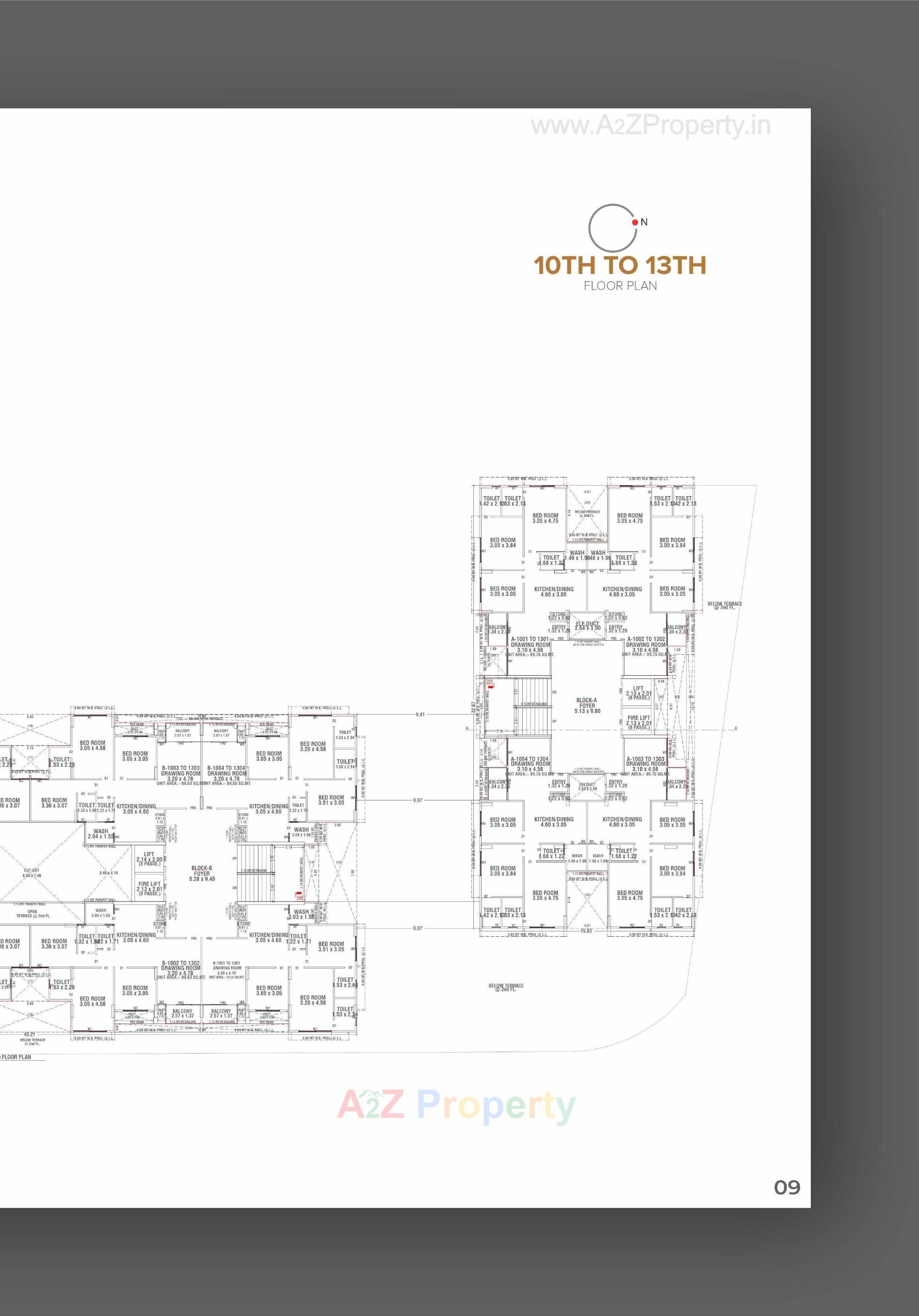 Layout of real estate project Shilaj Sky located at Shilaj, Ahmedabad, Gujarat