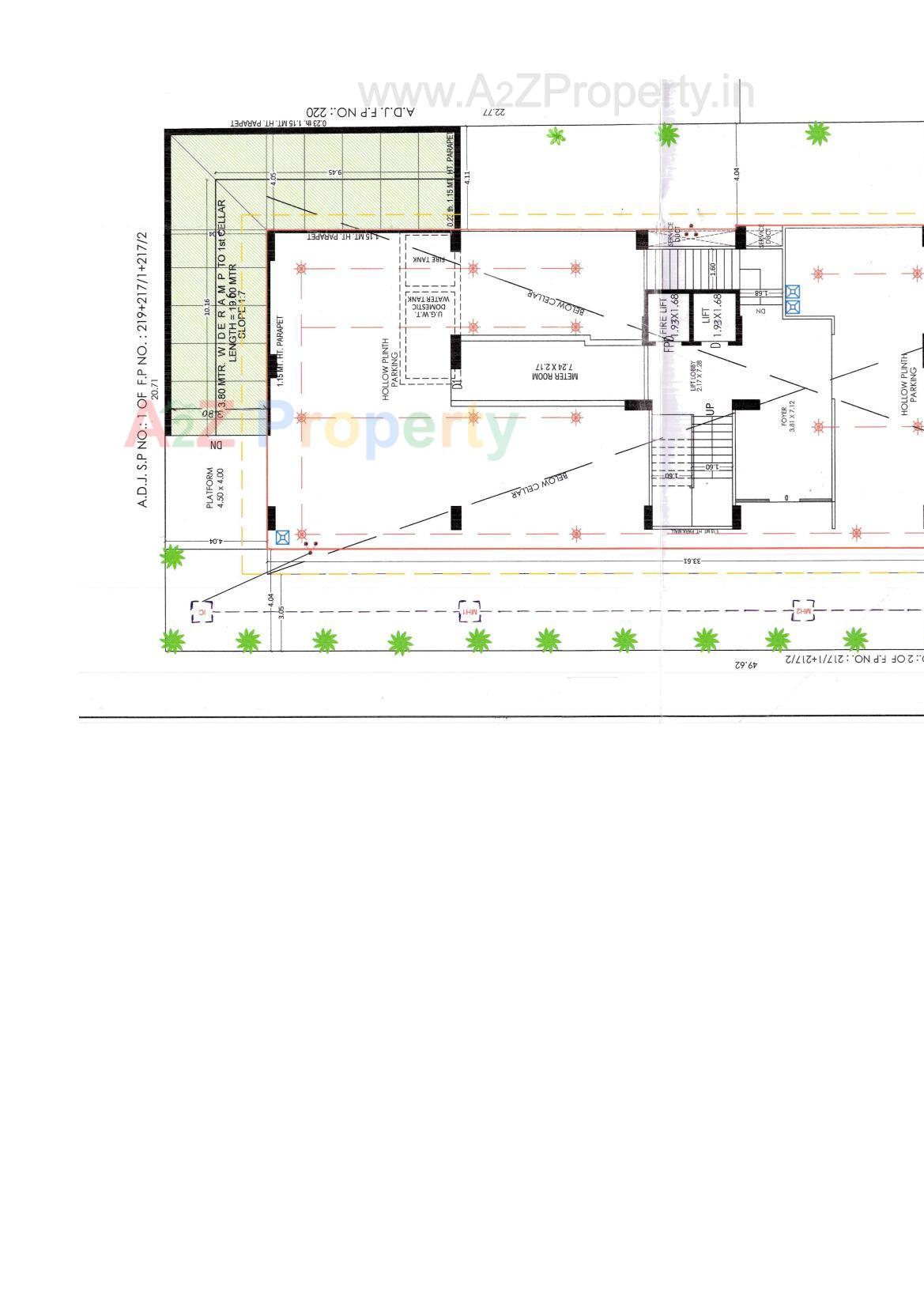 Layout of real estate project Shilp located at Ahmedabad, Ahmedabad, Gujarat