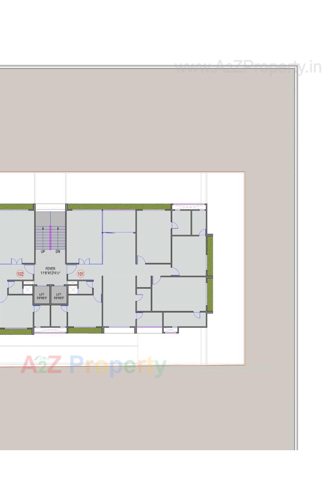 Layout of real estate project Shilp located at Ahmedabad, Ahmedabad, Gujarat