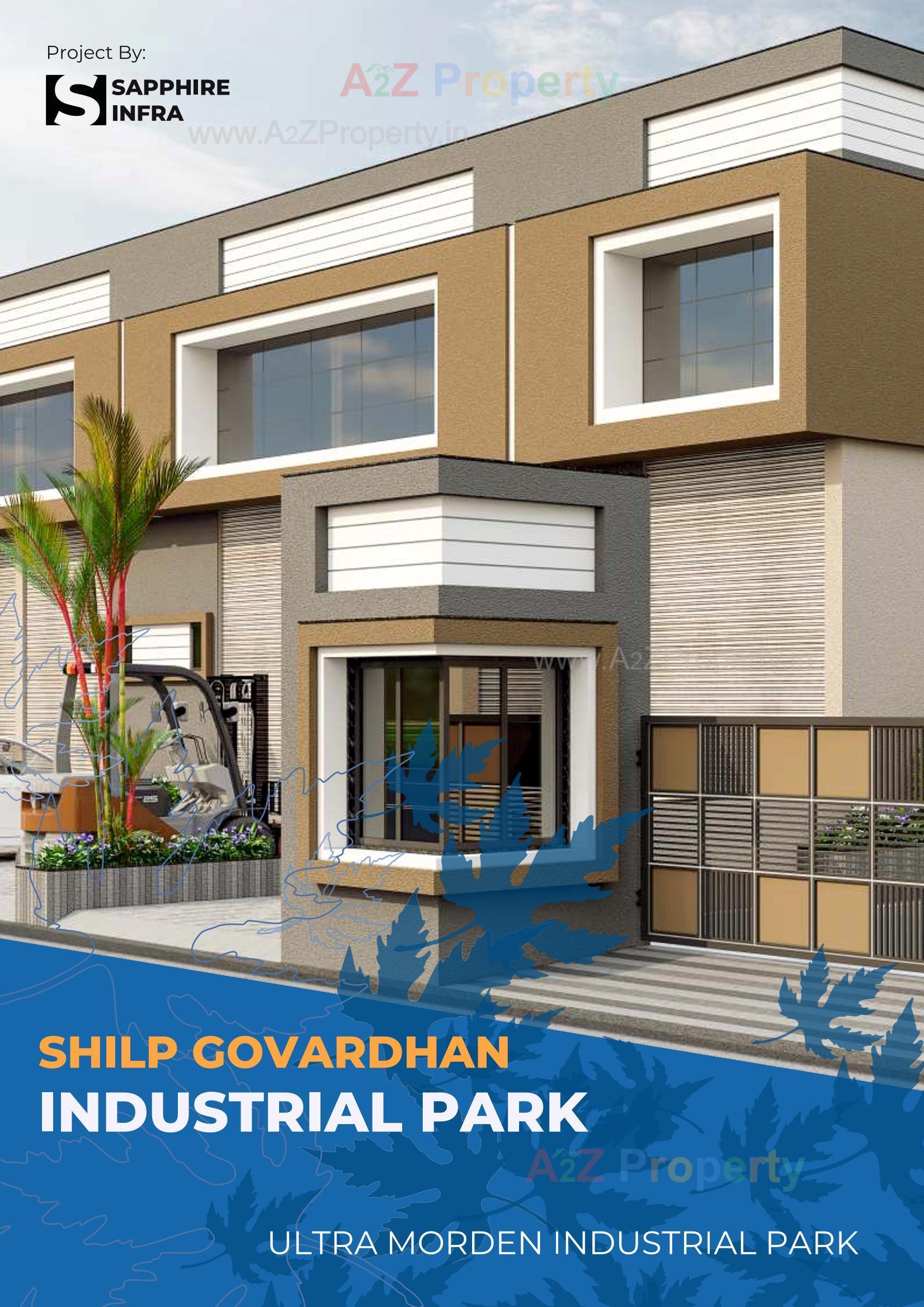 3D Elevation of real estate project Shilp Govardhan Industrial Park located at Ahmedabad, Ahmedabad, Gujarat