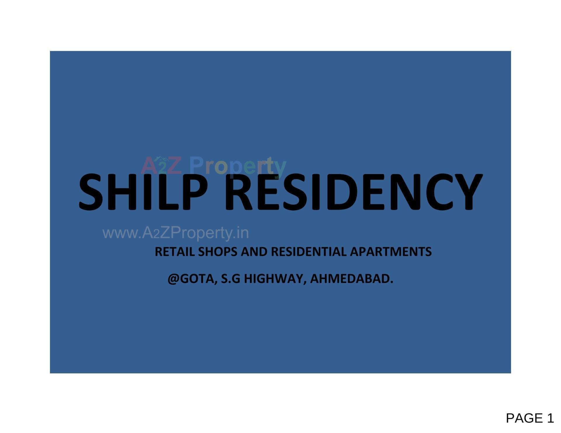  of real estate project Shilp Residency located at Gota, Ahmedabad, Gujarat