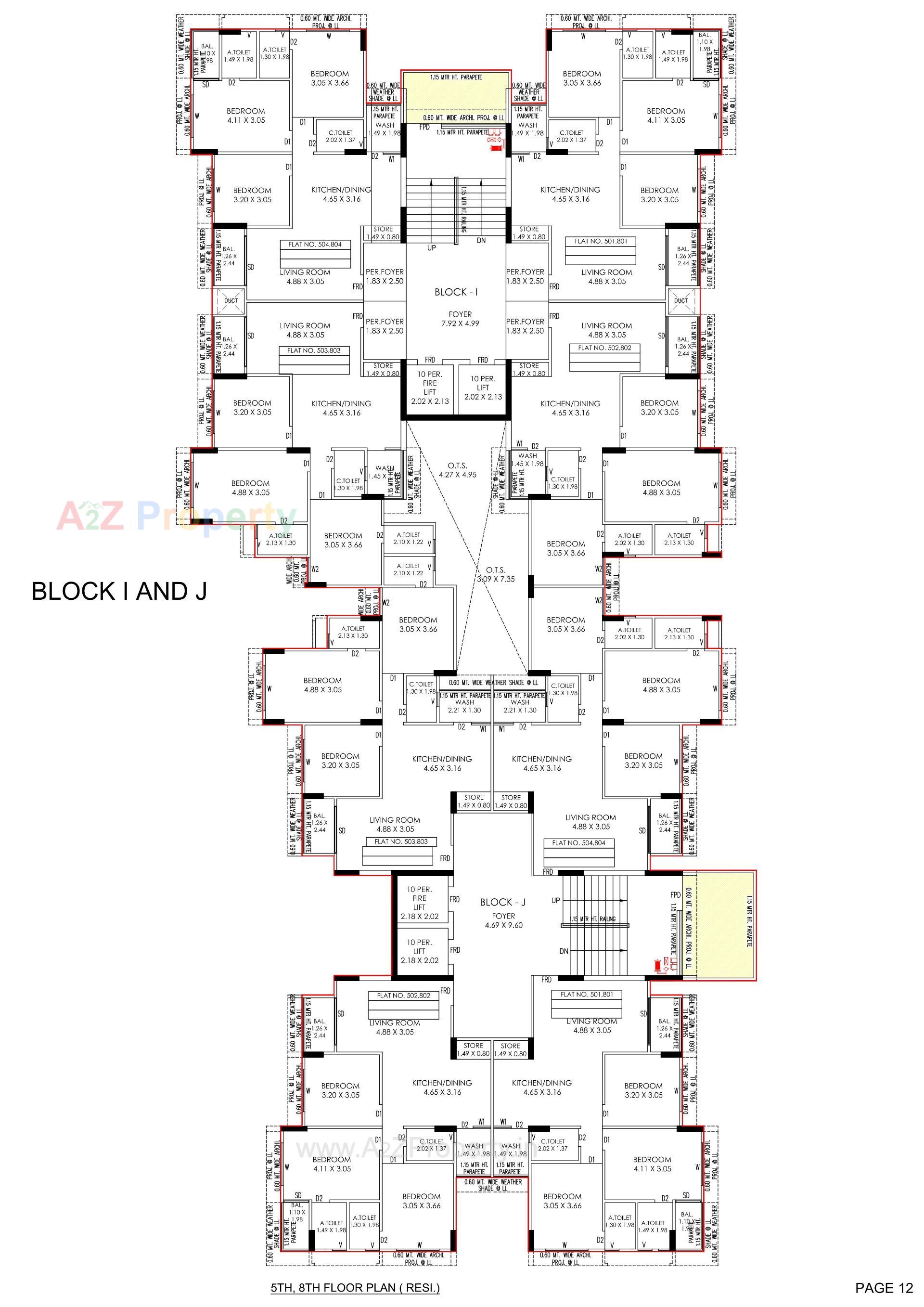 Layout of real estate project Shilp Serene located at Shilaj, Ahmedabad, Gujarat