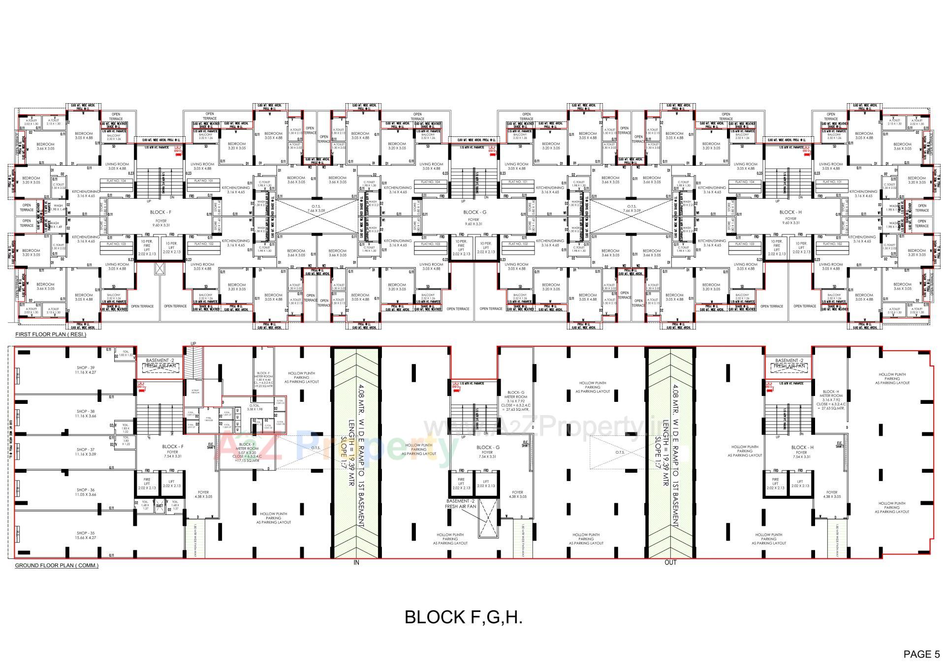 Layout of real estate project Shilp Serene located at Shilaj, Ahmedabad, Gujarat
