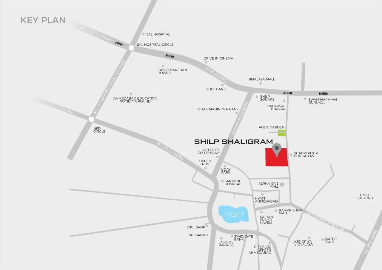  of real estate project Shilp  Shaligram located at Vastrapur, Ahmedabad, Gujarat