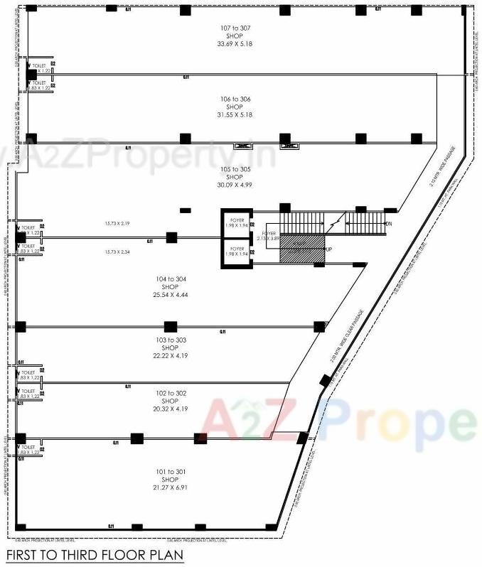 Layout of real estate project Shilp   The Address located at Shilaj, Ahmedabad, Gujarat