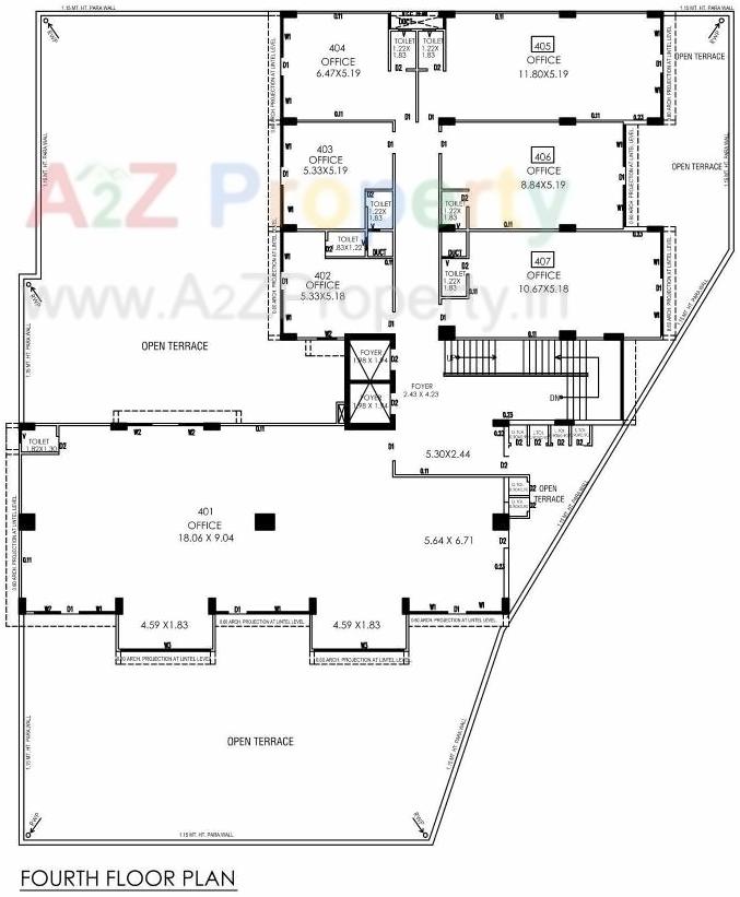 Layout of real estate project Shilp   The Address located at Shilaj, Ahmedabad, Gujarat