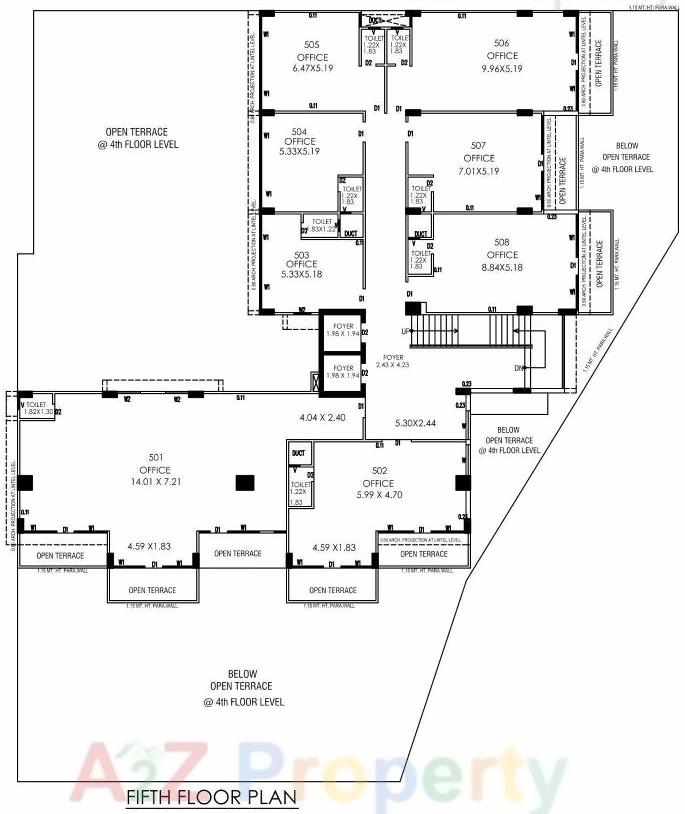 Layout of real estate project Shilp   The Address located at Shilaj, Ahmedabad, Gujarat