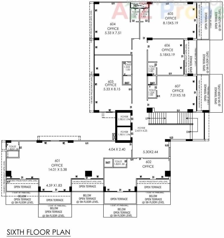 Layout of real estate project Shilp   The Address located at Shilaj, Ahmedabad, Gujarat