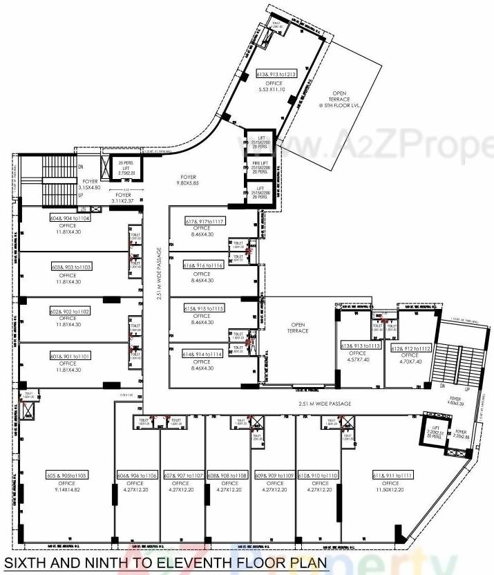 Layout of real estate project Shilp Zaveri located at Jodhpur, Ahmedabad, Gujarat