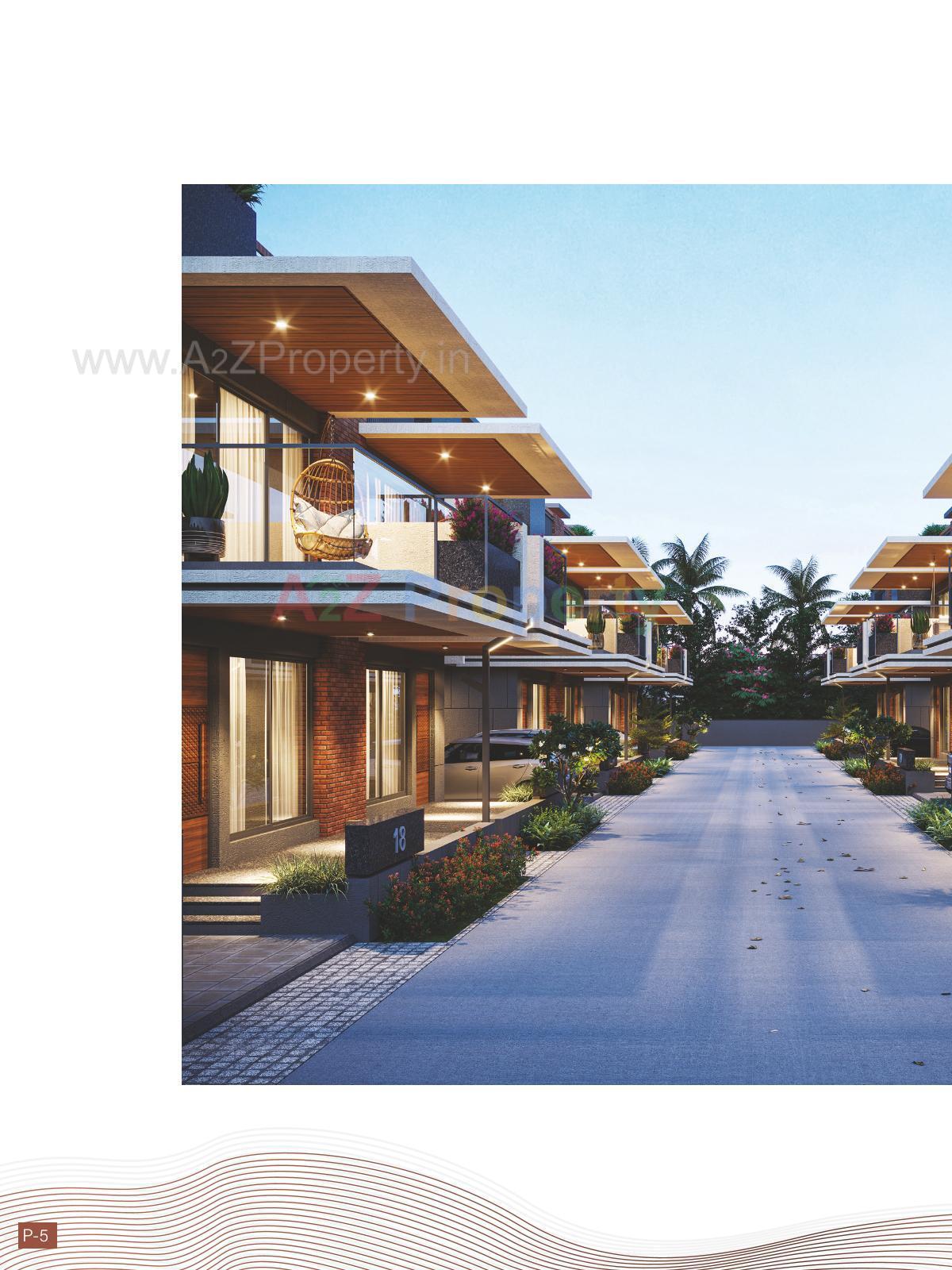 3D Elevation of real estate project Shilpgram Bhaktikunj located at Bilasiya, Ahmedabad, Gujarat