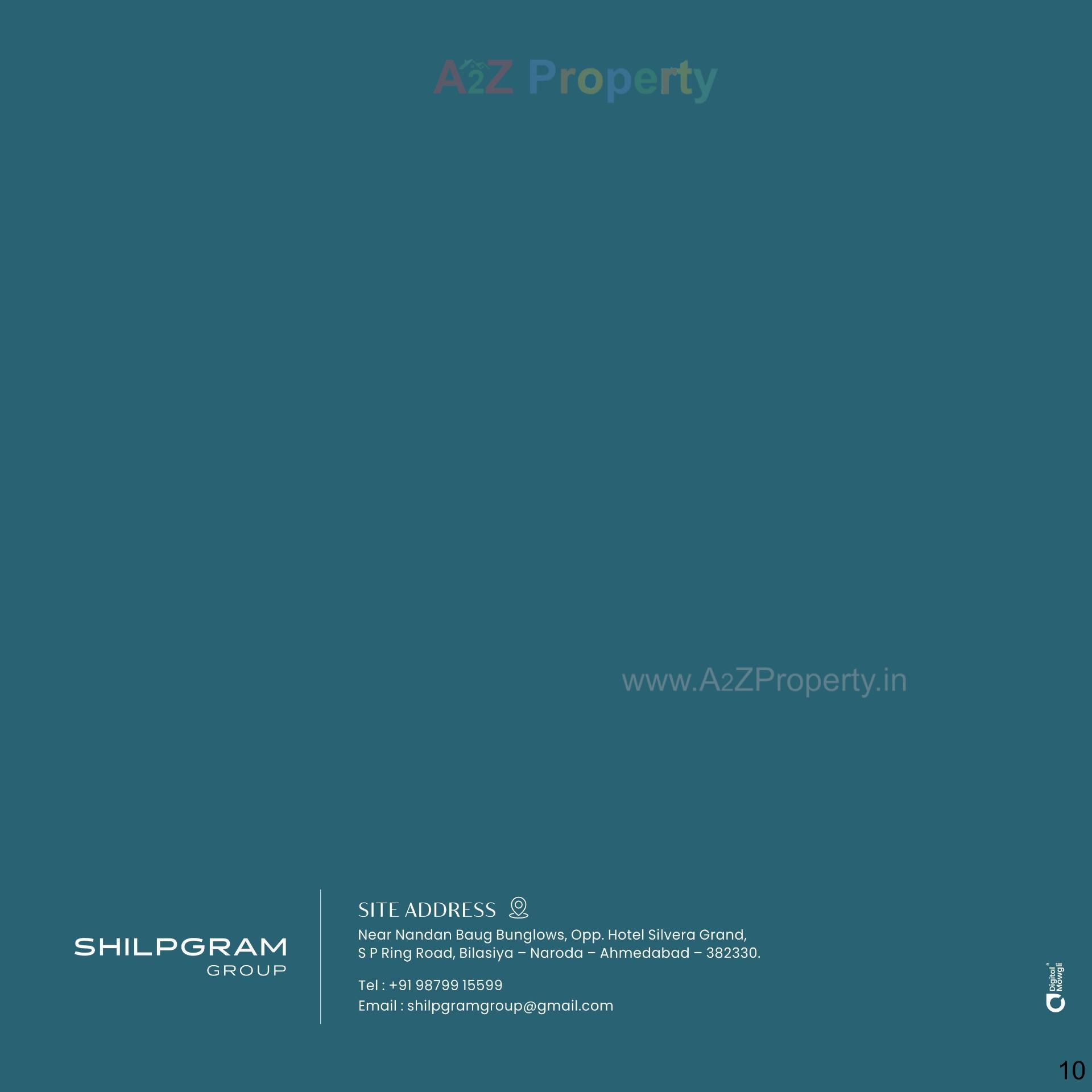  of real estate project Shilpgram Skyleaf located at Bilasiya, Ahmedabad, Gujarat