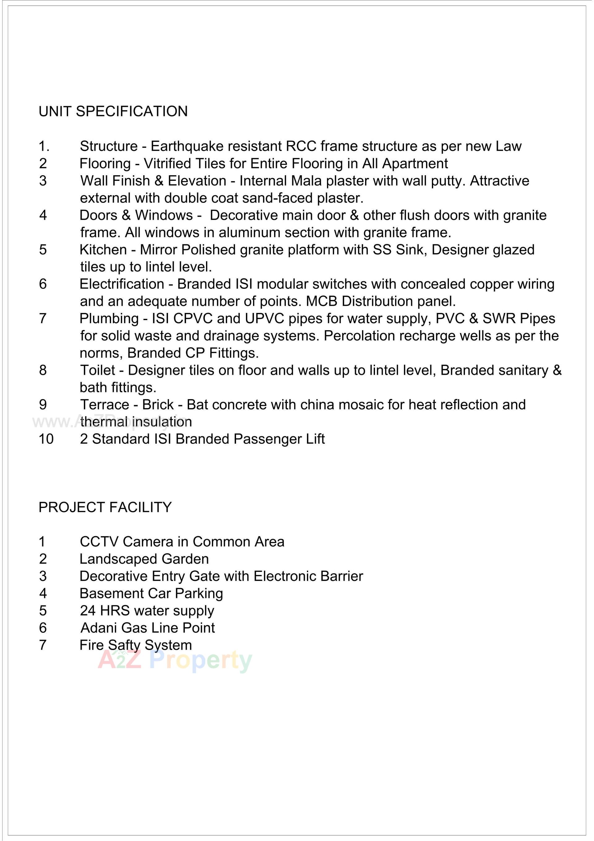  of real estate project Shiv Siddhi Height located at Vastral, Ahmedabad, Gujarat