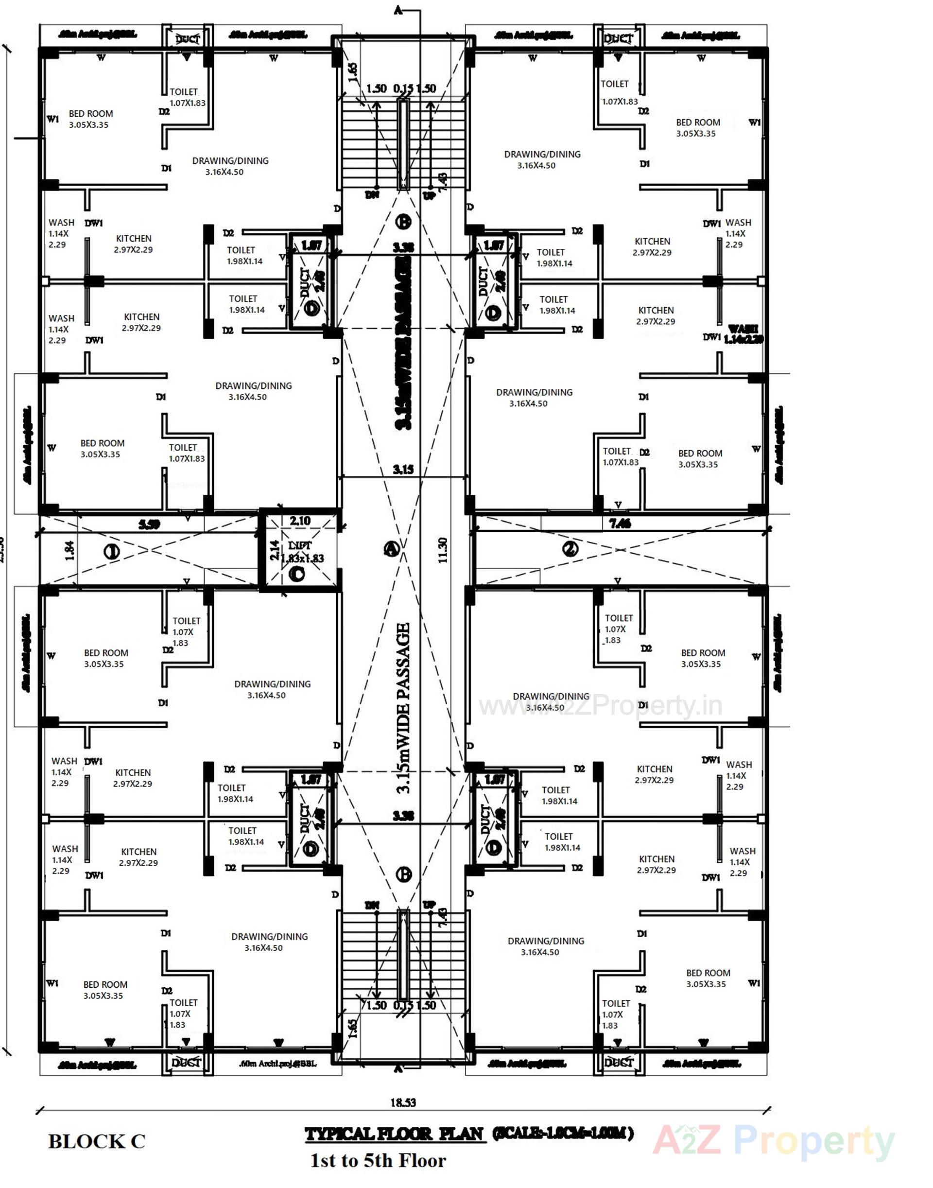 Layout of real estate project Shivaan Shilp located at Bavala, Ahmedabad, Gujarat