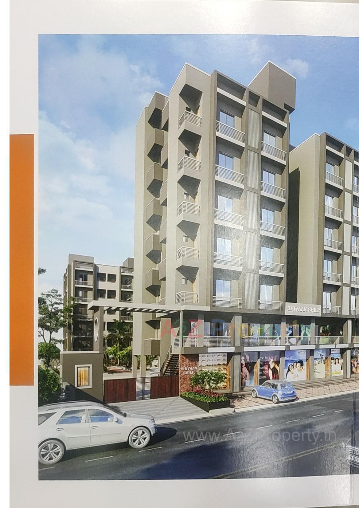 3D Elevation of real estate project Shivaan Shilp located at Bavala, Ahmedabad, Gujarat