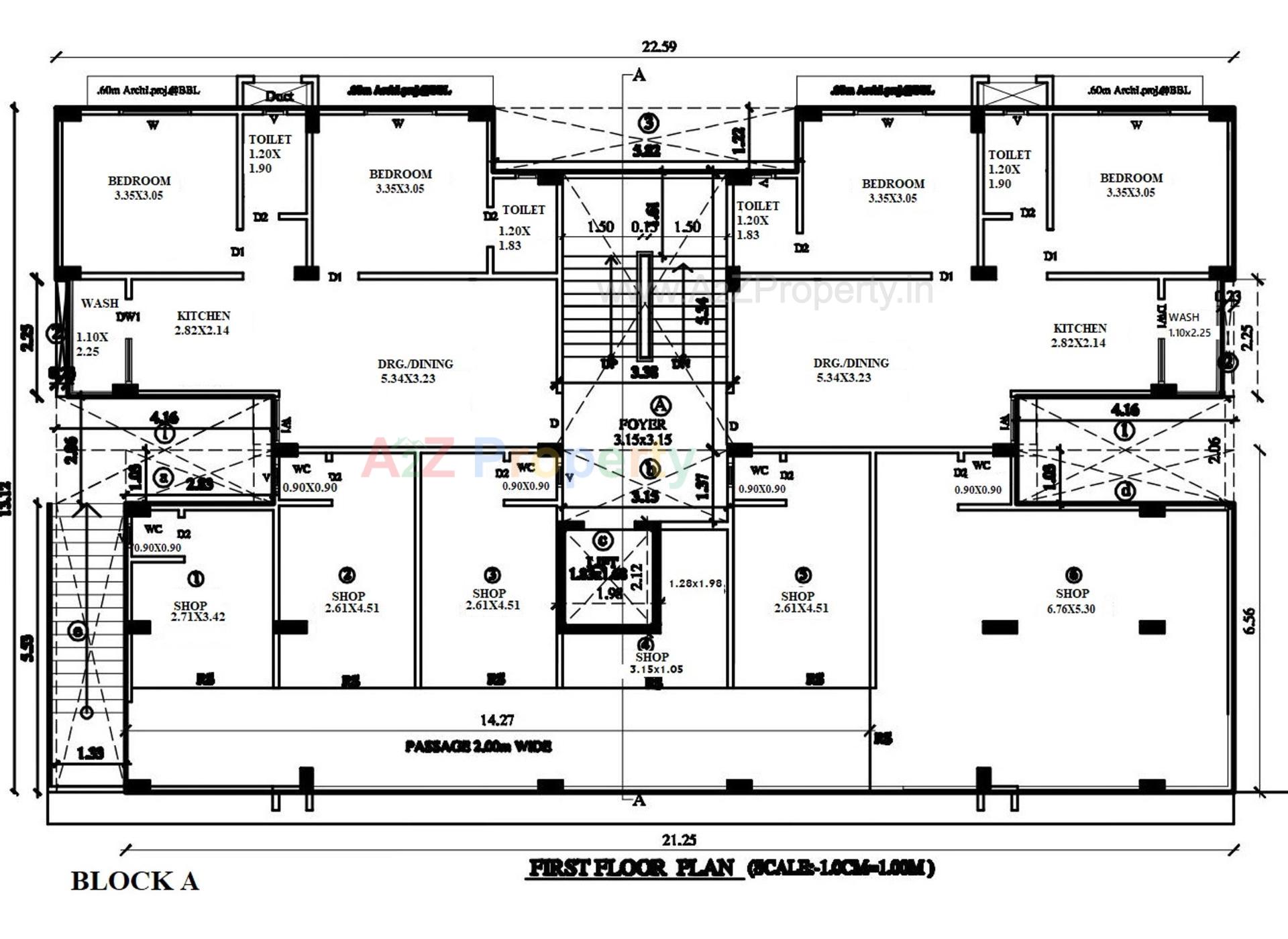 Layout of real estate project Shivaan Shilp located at Bavala, Ahmedabad, Gujarat