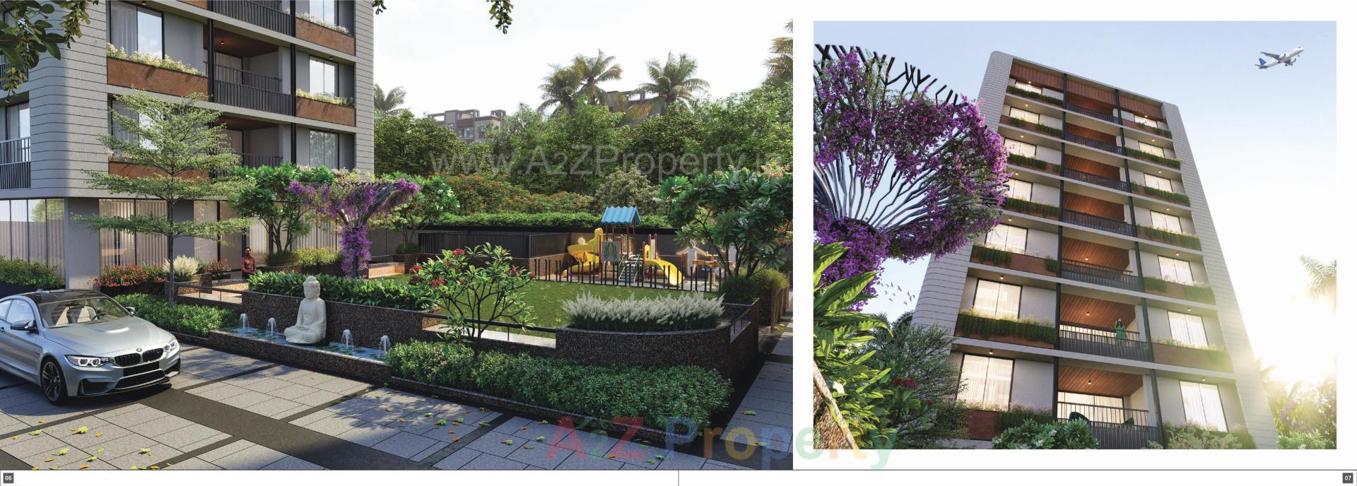 3D Elevation of real estate project Shivalay located at Ahmedabad, Ahmedabad, Gujarat