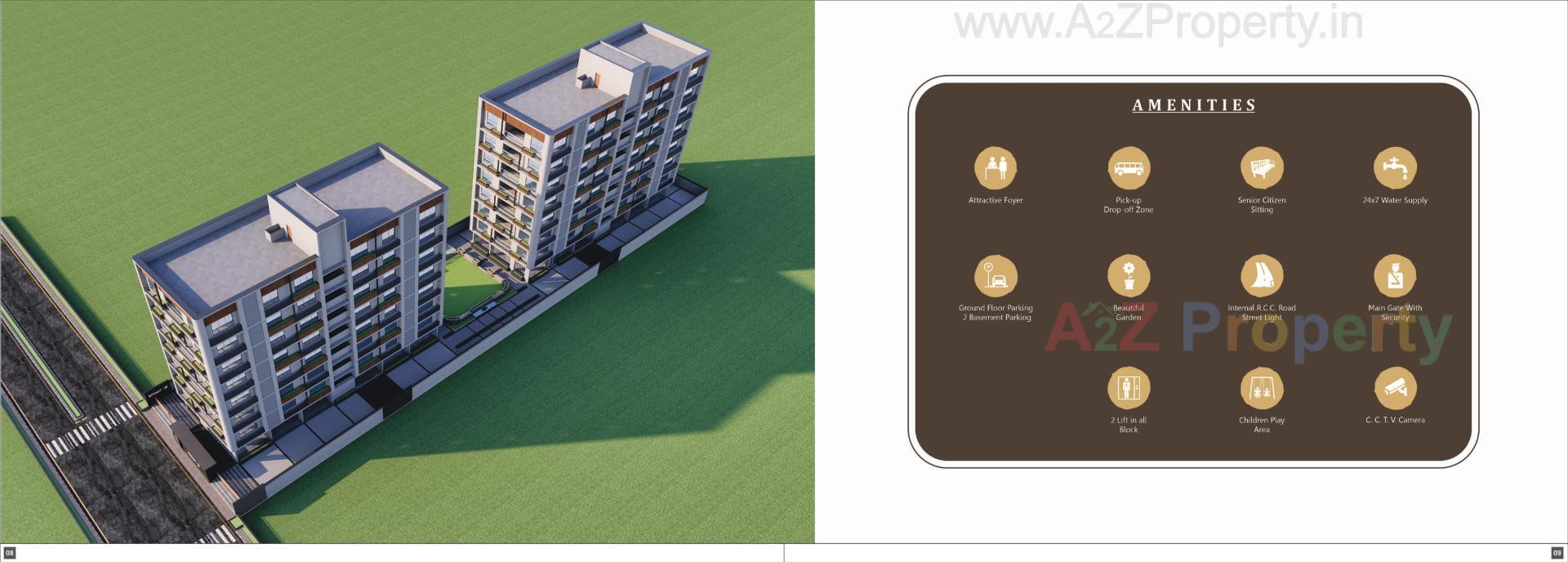 Layout of real estate project Shivalay located at Ahmedabad, Ahmedabad, Gujarat
