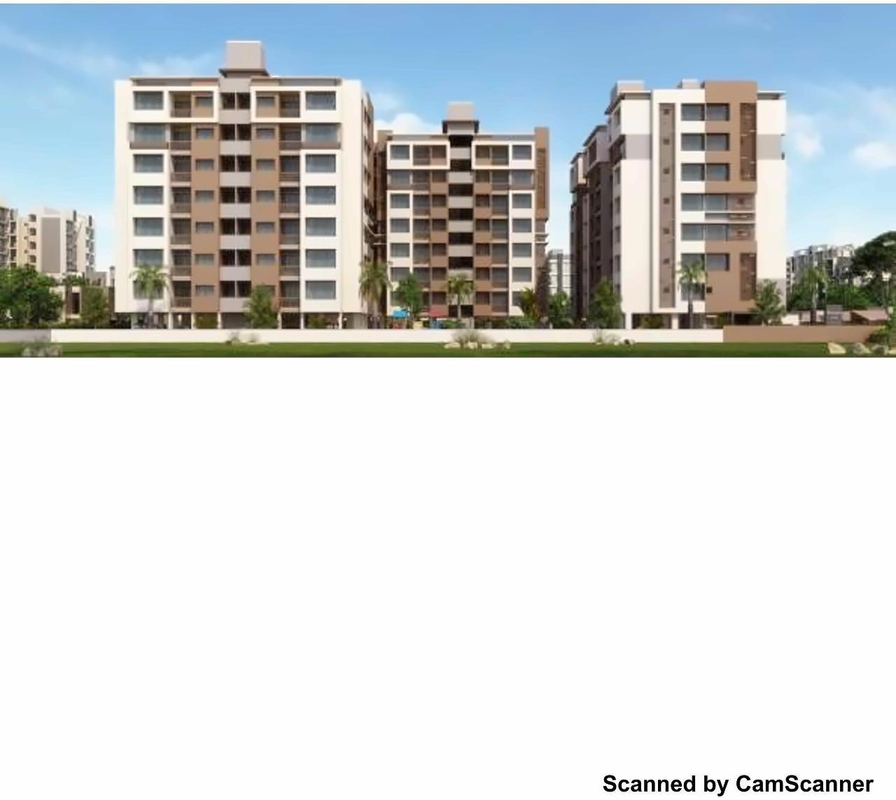 3D Elevation of real estate project Shivalay Gold located at Nikol, Ahmedabad, Gujarat
