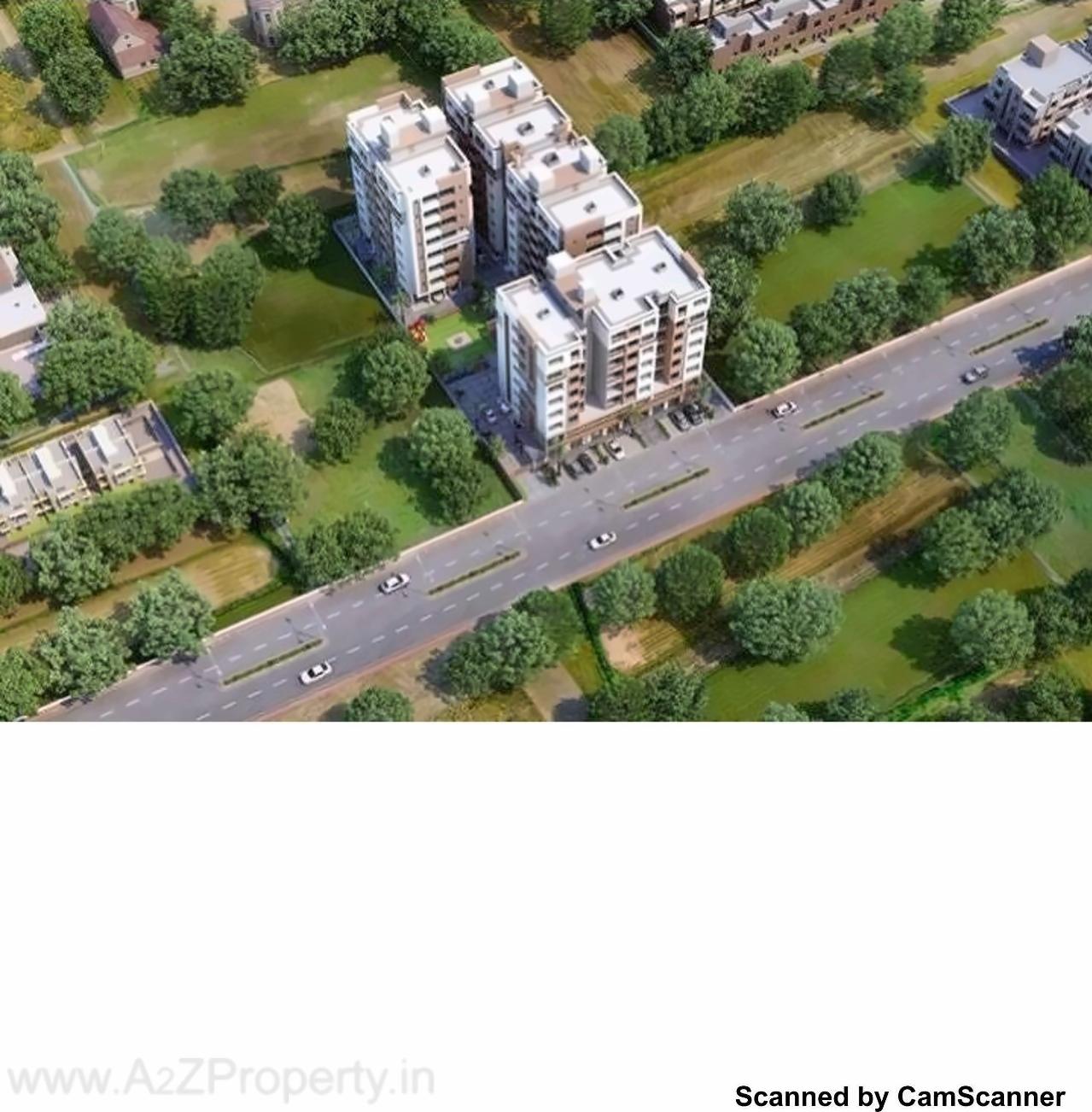 3D Elevation of real estate project Shivalay Gold located at Nikol, Ahmedabad, Gujarat