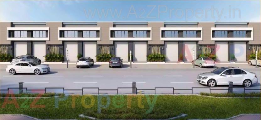 3D Elevation of real estate project Shivalay Industrial Estate located at Odhav, Ahmedabad, Gujarat