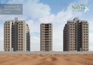 Elevation of real estate project Shivalay Sattva located at Shilaj, Ahmedabad, Gujarat