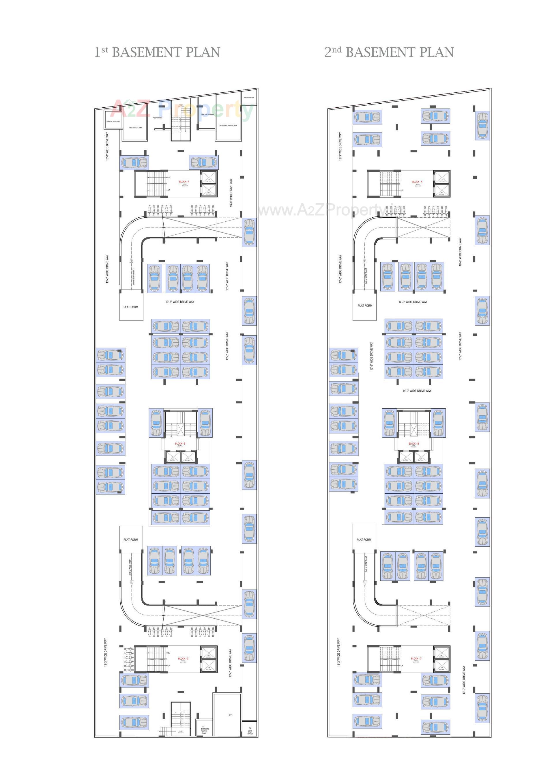 Layout of real estate project Shivalay Sattva located at Shilaj, Ahmedabad, Gujarat